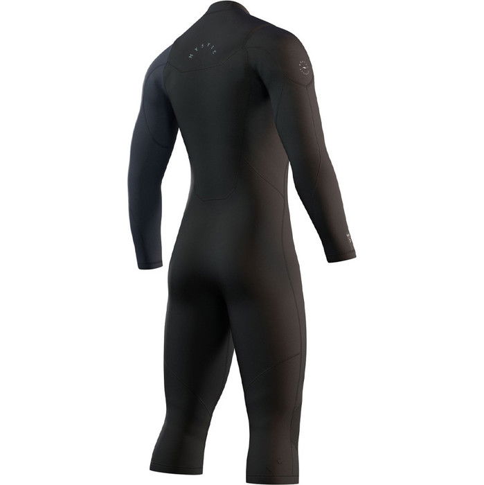 2024 Mystic Mens Marshall 4/3mm Long Arm Short Leg Chest Zip Wetsuit 35000.230115 - Black